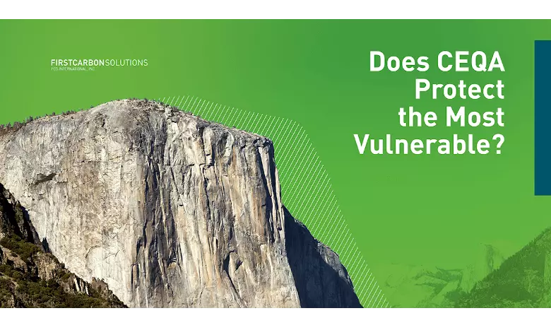 Does CEQA Protect the Most Vulnerable? image